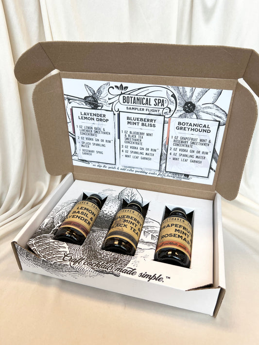 Sweet Haven - Botanical Spa Cocktail Mix Gift Box