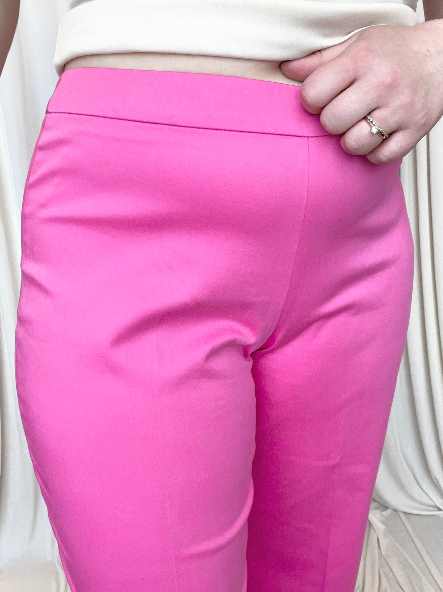 Hot Pink Dress Pants - 12