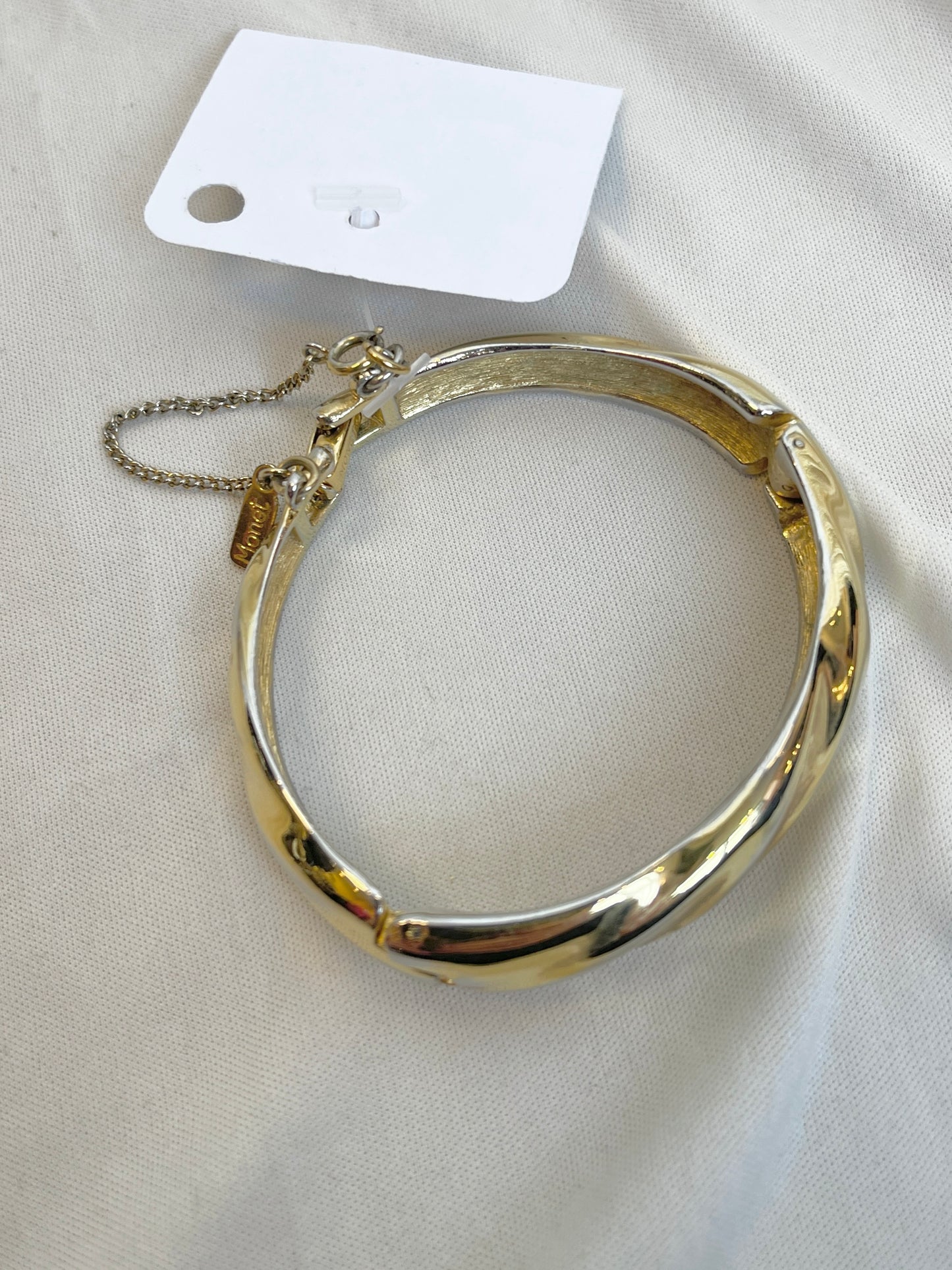 Vintage Gold Twist Bracelet