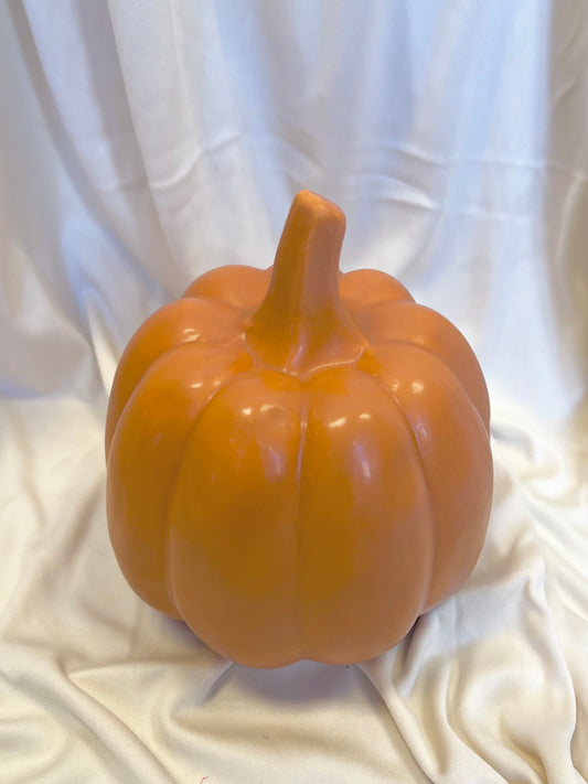 Ceramic Orange Pumpkin
