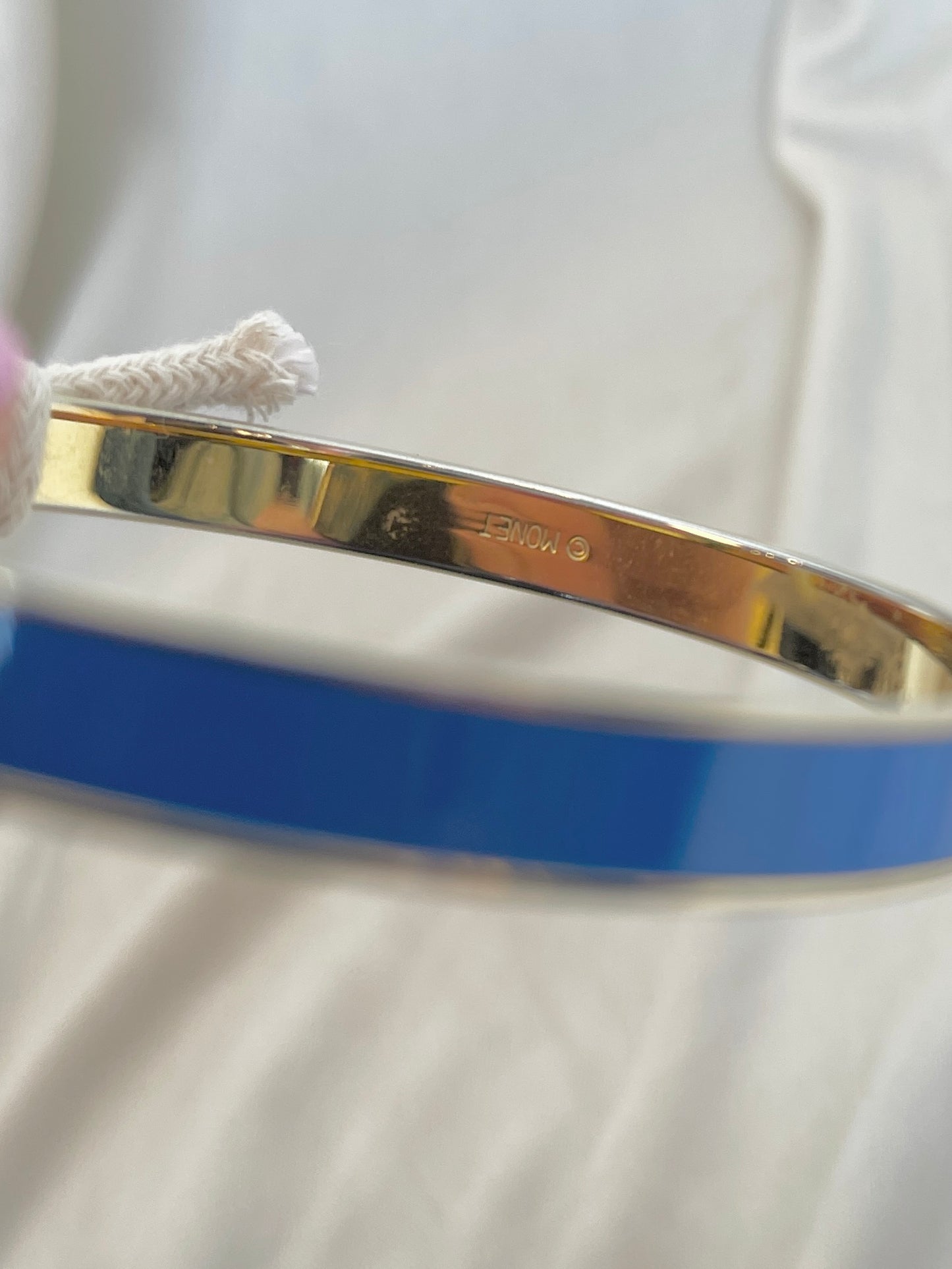 Blue Thin Band Bracelet