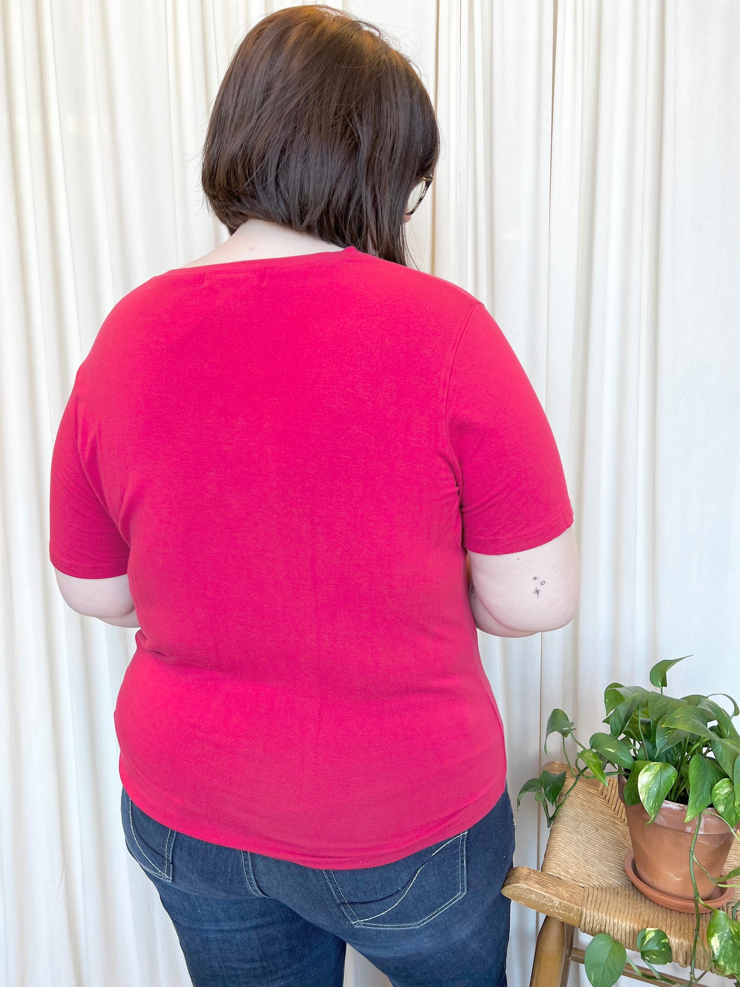 Soft Red Tee - X-Large