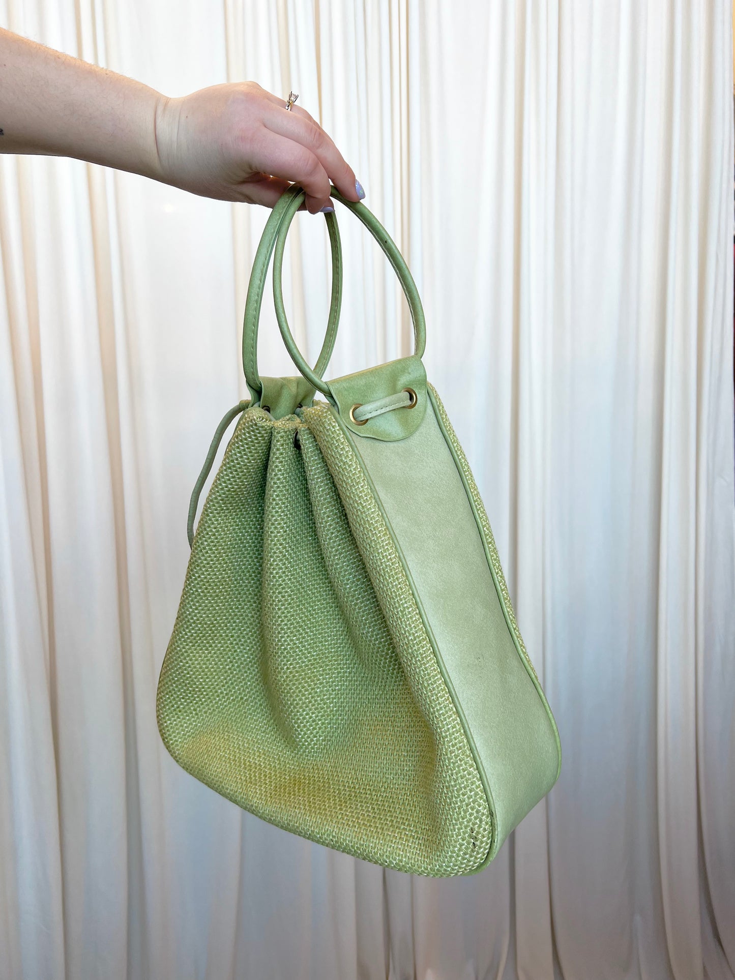 Vintage Green Handbag