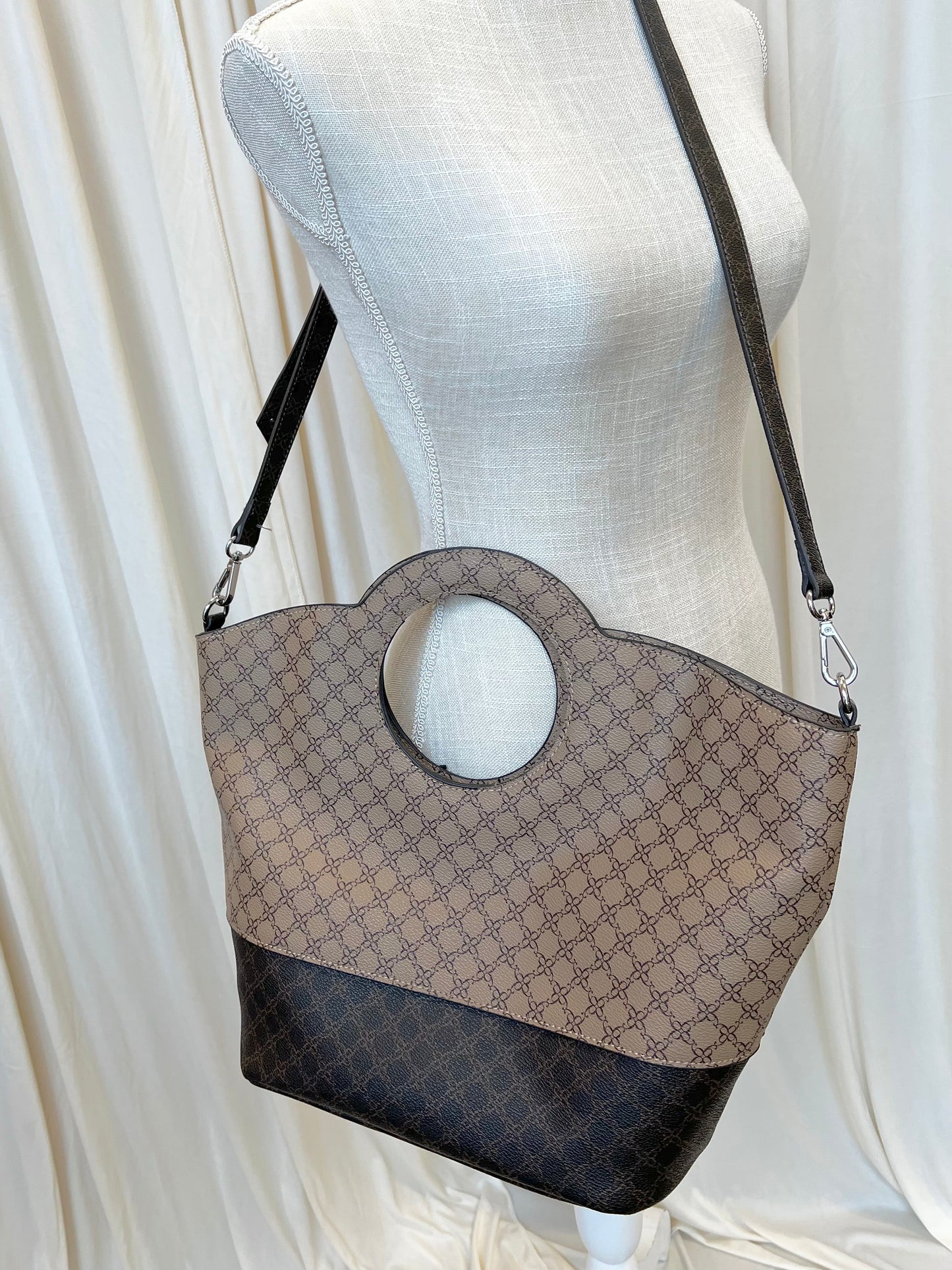 Patterned Tote Purse